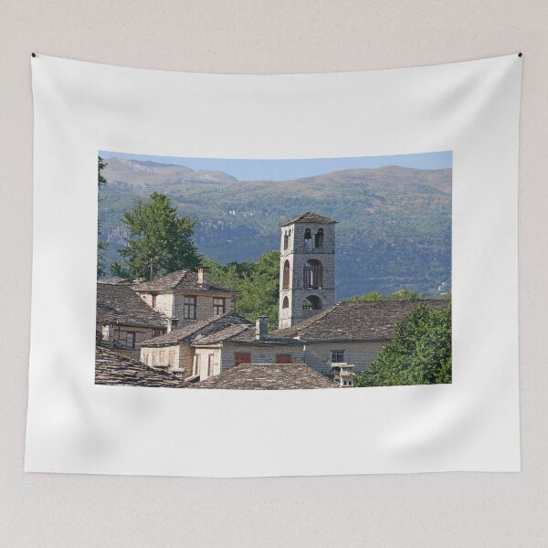 Item preview, old stone village Dilofo Zagoria Greece designed and sold by goceris.