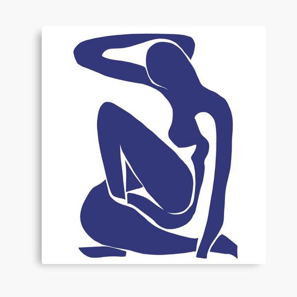 Matisse Cut Out Figure #1 Canvas Print