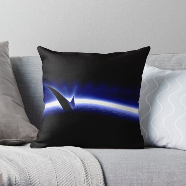 Of Salt And Light by Spaced Painter Throw Pillow