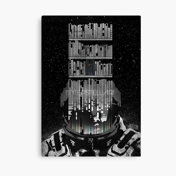 INTERSTELLAR poster Canvas Print