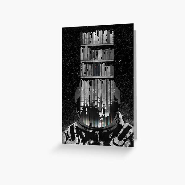 INTERSTELLAR poster Greeting Card