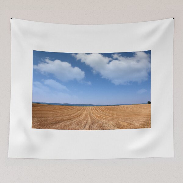 Item preview, Field after mowing grain landscape summer season designed and sold by goceris.