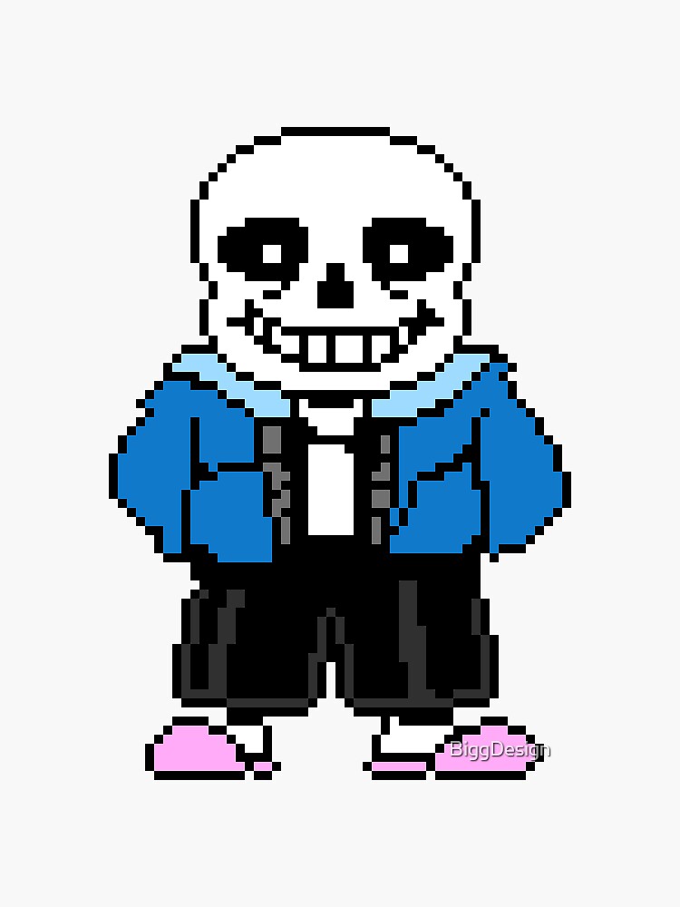 Sans sprite v3 updated pixel art