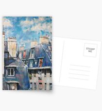 Dächer von Montmartre Postkarten