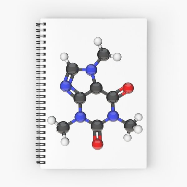Item preview, Caffeine model molecule.  designed and sold by EEgnat.