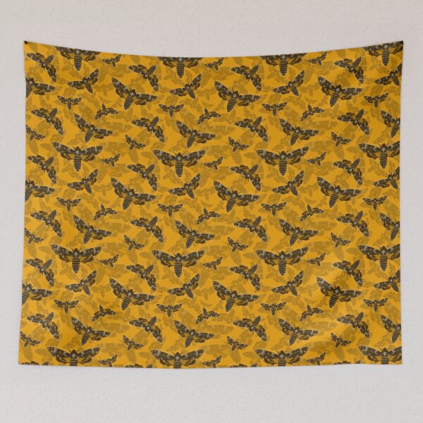 Item preview, Death’s Head Hawkmoth Pattern designed and sold by christinaashman.