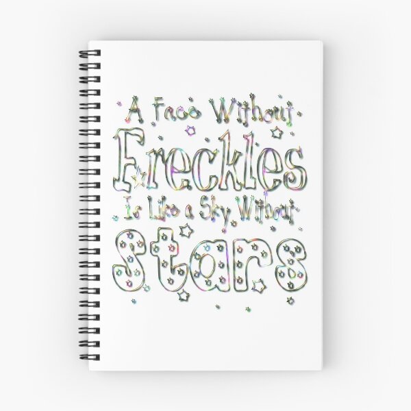 Item preview, A Face Without Freckles is Like a Sky Without Stars designed and sold by IrishLove.