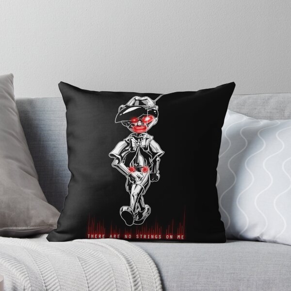 Item preview, There are no strings - Pinocchio - Chrome designed and sold by EJTees.