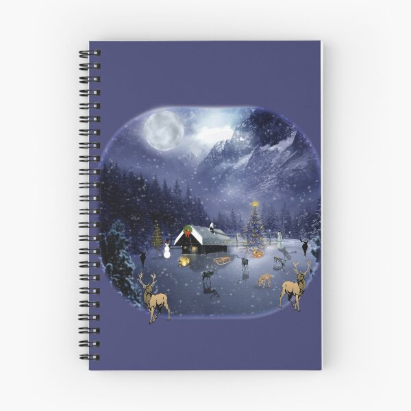 Artikelvorschau, Eine Bergwinternacht entworfen und verkauft von DAscroft.