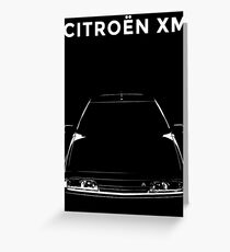 CITROEN XM Greeting Card