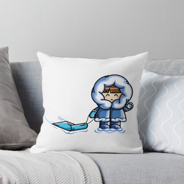 Item preview, Kawaii Cute Fun In The Snow designed and sold by Flaming Imp.