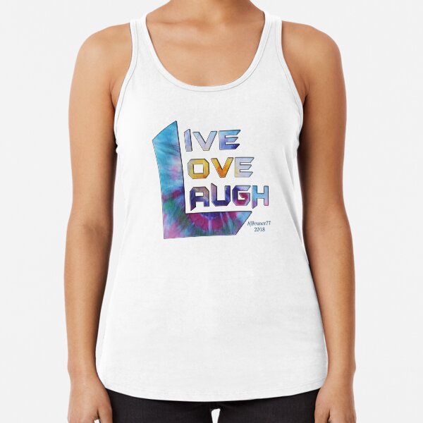 3 L Words - Tail Feathers v1 Racerback Tank Top
