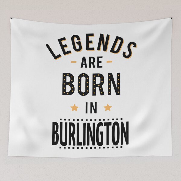 Item preview, Legends Are Born Burlington Vermont Raised Me designed and sold by ProjectX23.