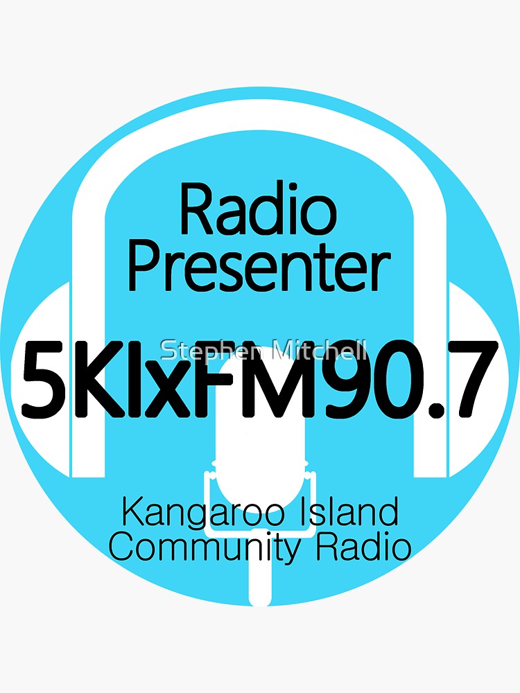 5KIxFM Kangaroo Island Community Radio Presenter by ezcreative