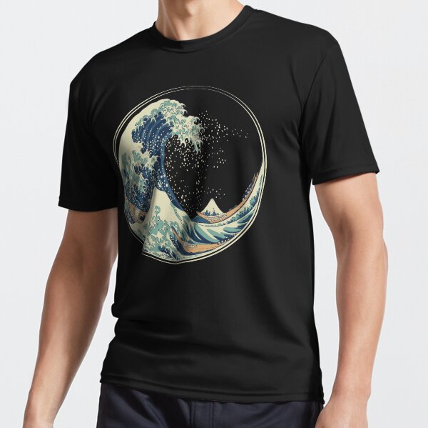 The great Wave Active T-Shirt