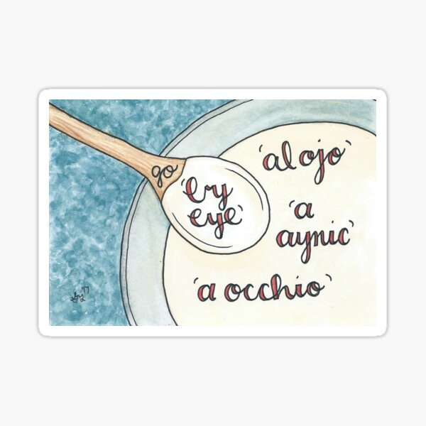 Go 'By Eye' Sticker