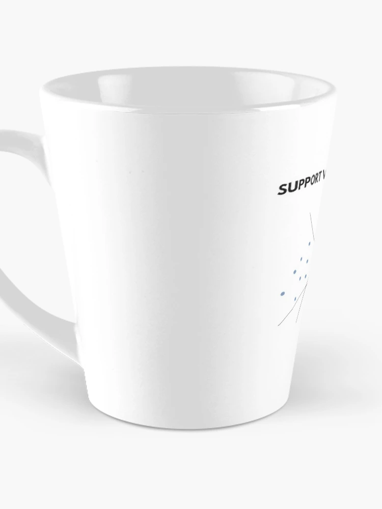 Thumbnail 3 of 4, Coffee Mug, Machine Learning: Support Vector Machine designed and sold by psychometrics.