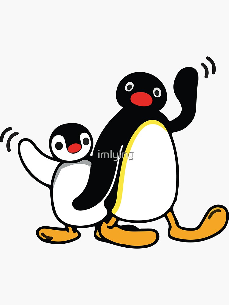 Imagen 3 de 3, Pegatina con la obra Pingüino, diseñada y vendida por imlying.