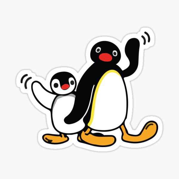 Pingu Sticker By Imlying Redbubble