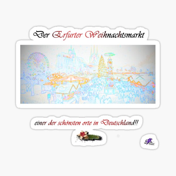 Artikel-Vorschau von Der Erfurter Weihnachtmarkt, designt und verkauft von TheRealKanji.