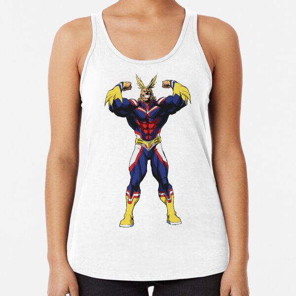 ALL Might 2 - Boku no Hero - My hero Academy Racerback Tank Top