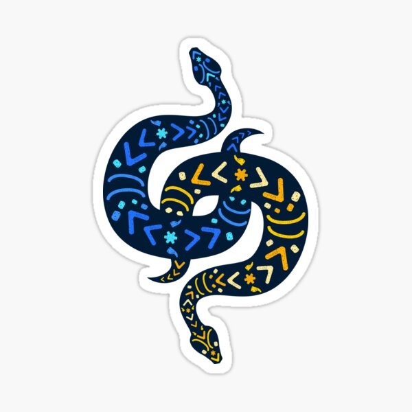 Pythons - code Sticker