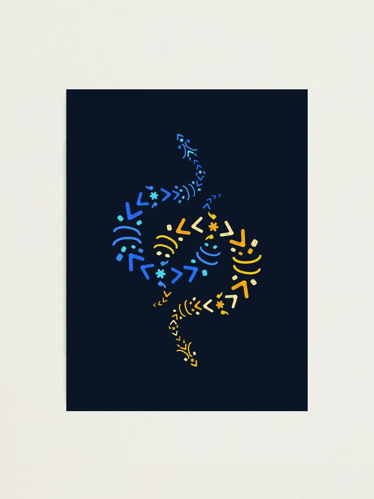 "Pythons - code" Photographic Print by charline-m | Redbubble