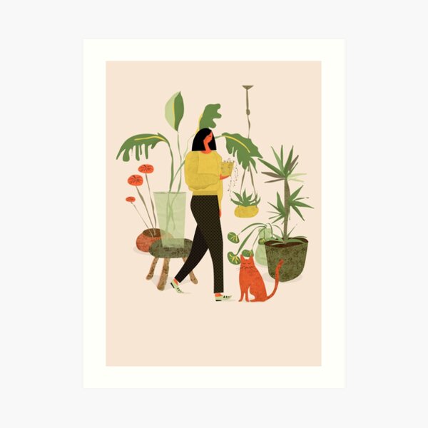 Migrating a Plant Art Print