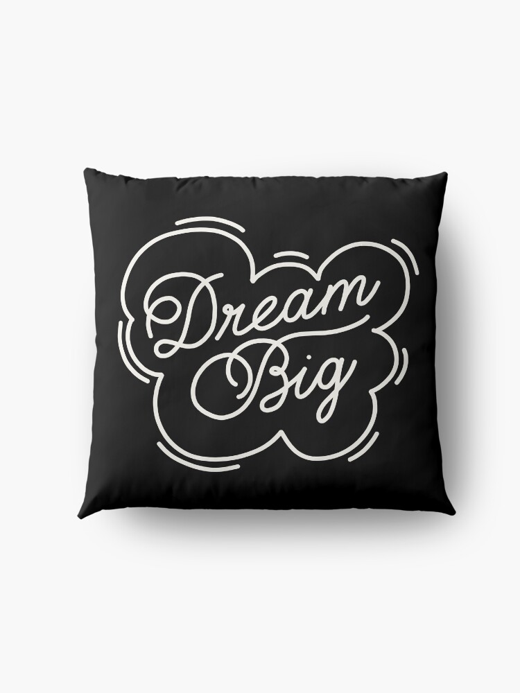 Alternate view of Dream big by Elebea Floor Pillow