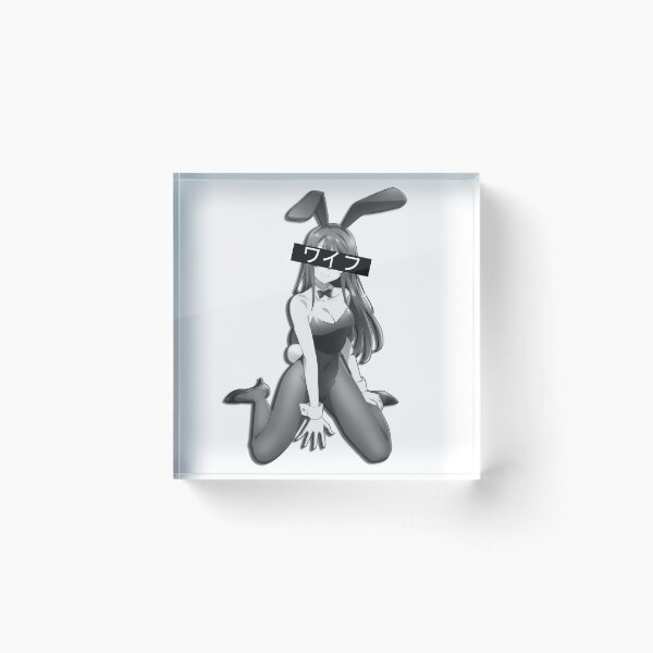 Item preview, Bunny Girl Senpai Mai Sakurajima Waifu Sticker designed and sold by LilSugoi.
