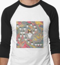 Abstract fibonacci cats Baseball ¾ Sleeve T-Shirt