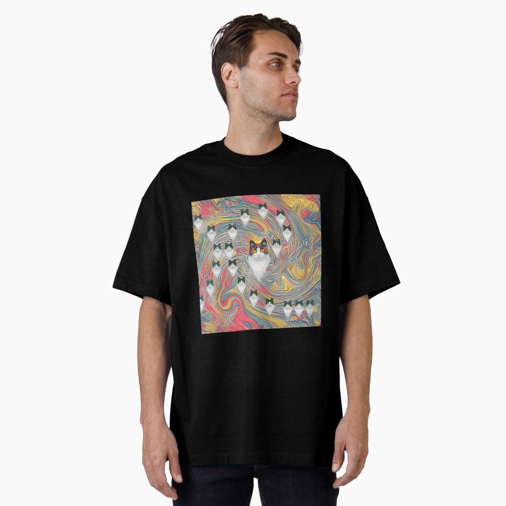 Aperçu de l'œuvre T-shirt oversize créée et vendue par blackhalt.
