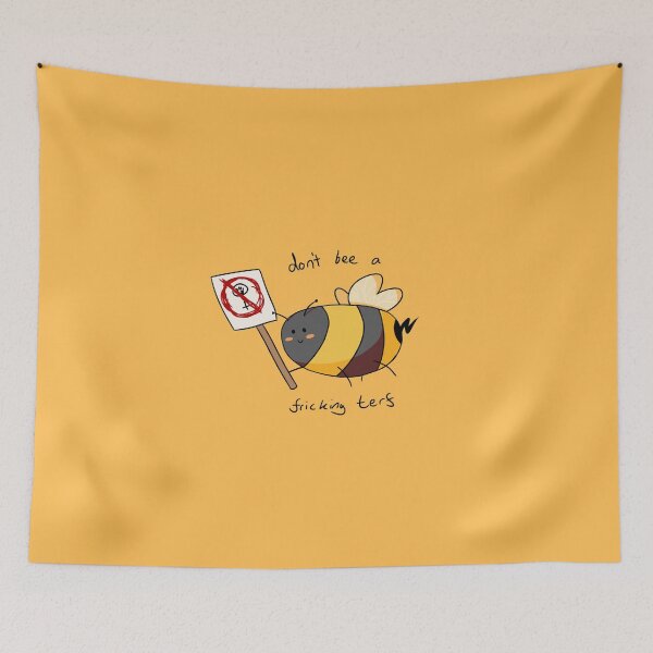 Item preview, Don't Be a Fricking Terf designed and sold by Maisy-G.