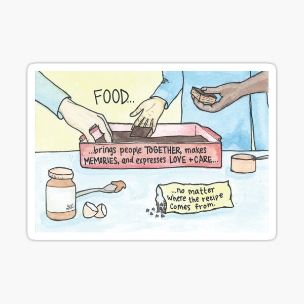 No Matter Where the Recipe Comes From Sticker