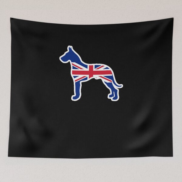 Item preview, Great Dane Dog Flag of the United Kingdom (1) designed and sold by shoppzee.