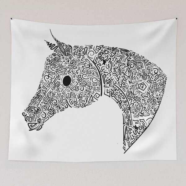 Item preview, Scribble horse! designed and sold by HorseBits.