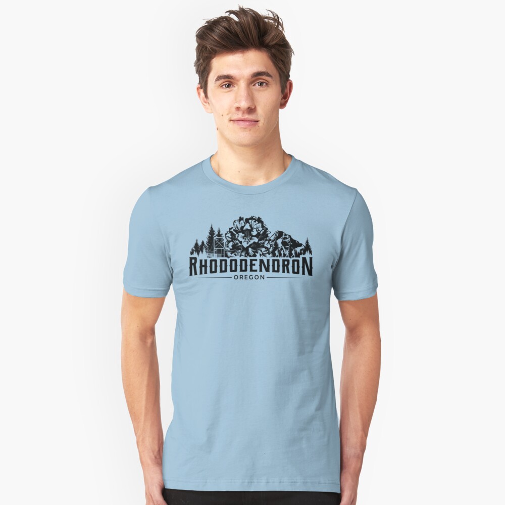 Rhododendron Oregon Slim Fit T-Shirt