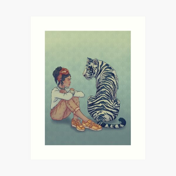 Signe du Tigre Art Print