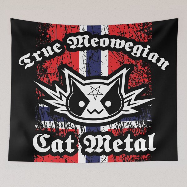 Item preview, True Meowegian Cat Metal designed and sold by Skady666.