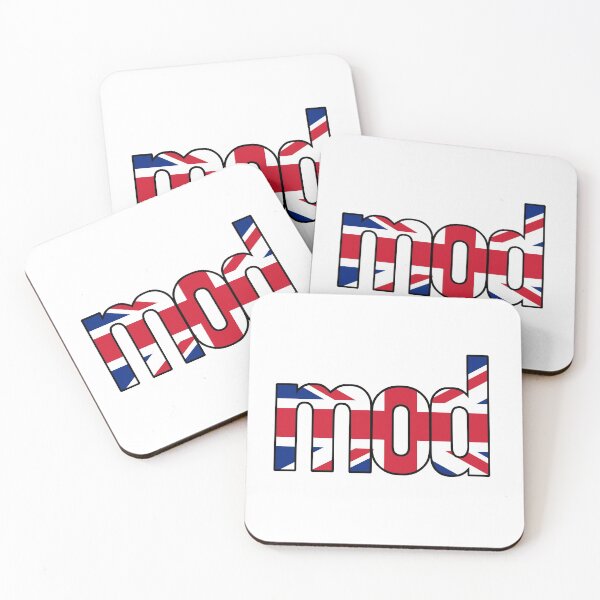 Item preview, Mod Logo with Union Jack Fill designed and sold by shavenmonkeys.