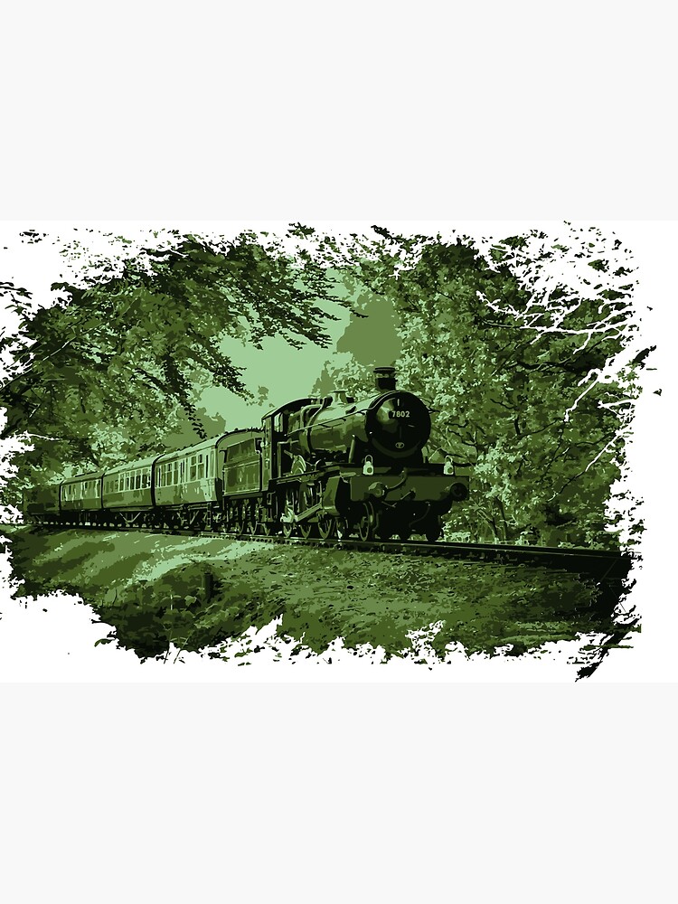 Steam Train in Green by modelrailway