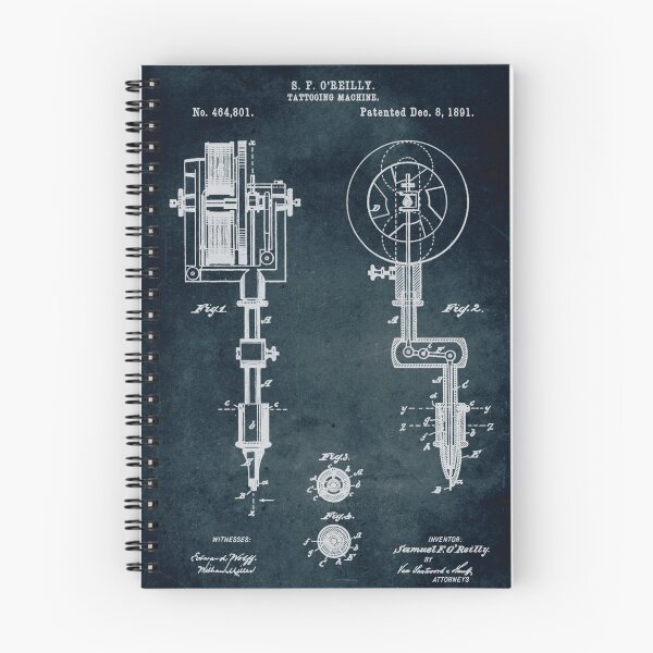Item preview, 1891 Tattooing machine  designed and sold by xaviervieiraart.