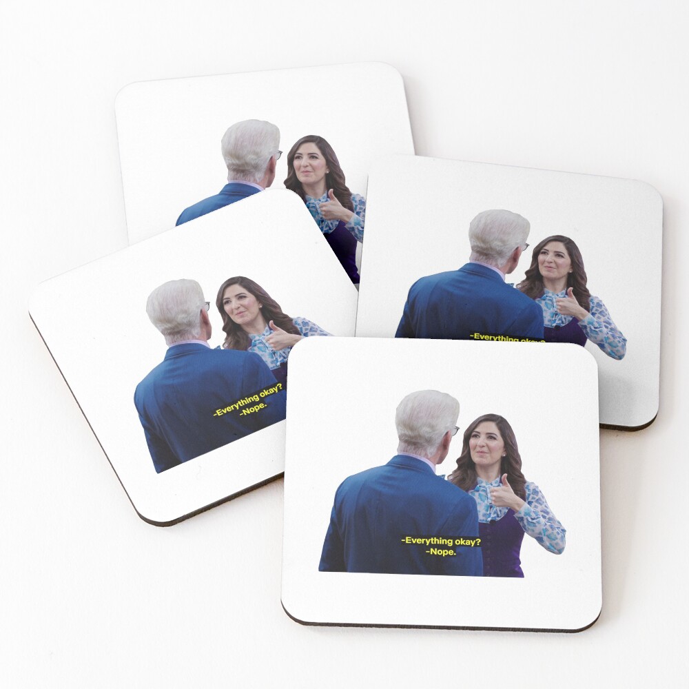 Everything okay? nope Coasters (Set of 4)