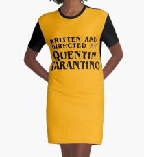 Vestido camiseta Escrito y dirigido por Quentin Tarantino.