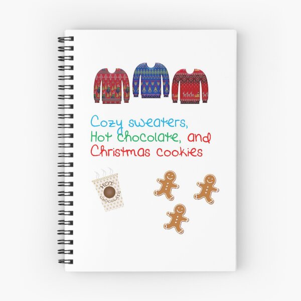 Item preview, awesome cozy sweaters hot chocolate and Christmas cookie design  designed and sold by kstar14.