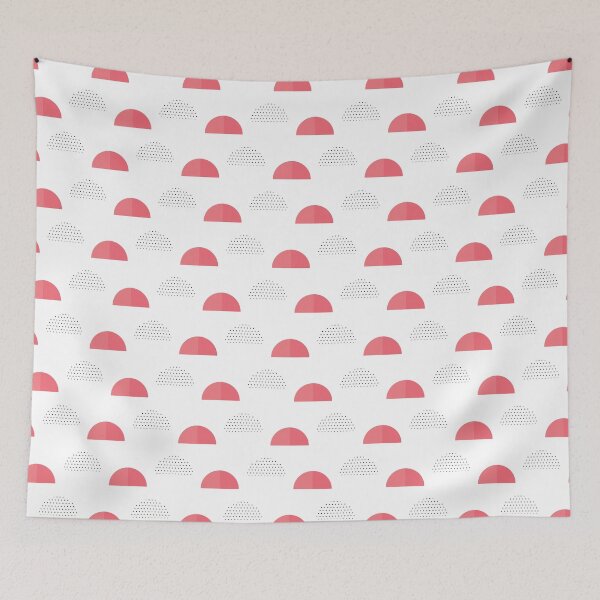 Item preview, Pink semicircles designed and sold by reneesillus.