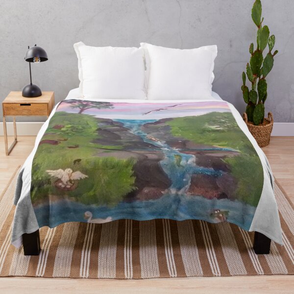 Artikelvorschau, Die Wasserfälle hinunter entworfen und verkauft von BellsPainting.