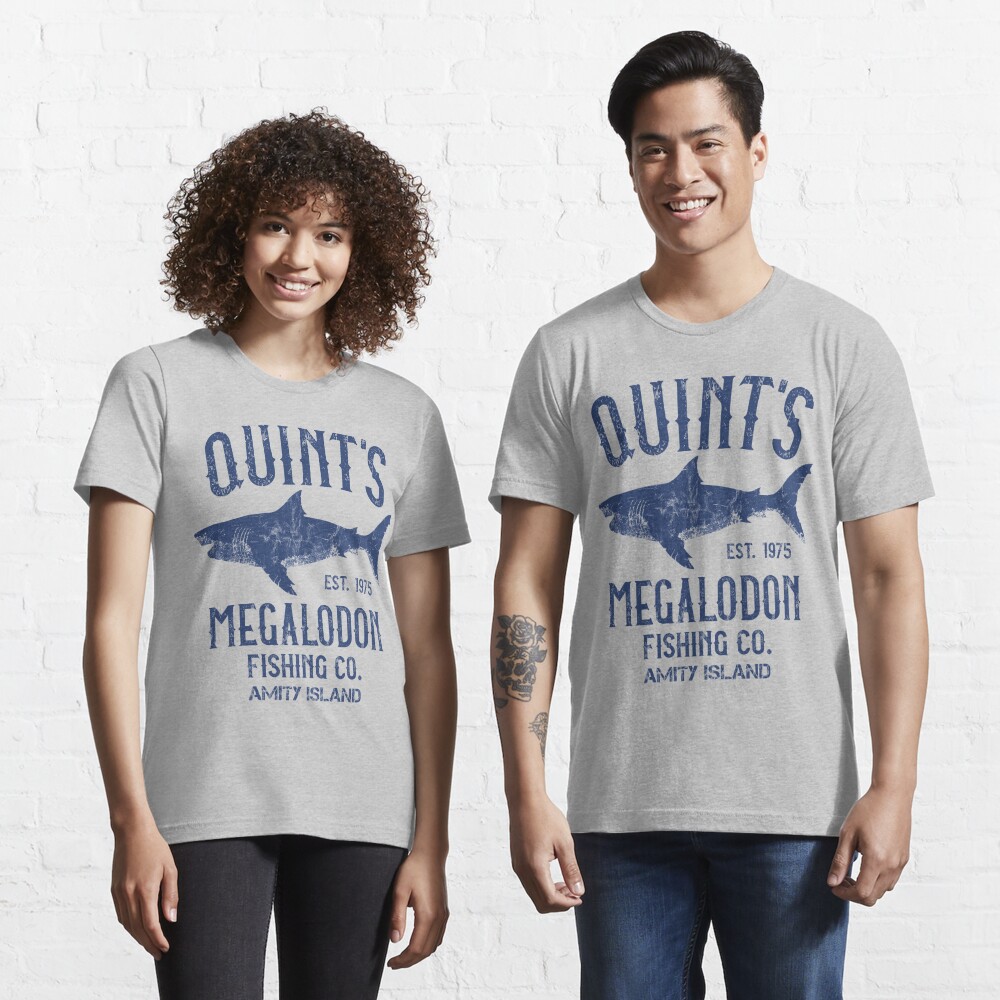Quint's Megalodon Shark Fishing - The Meg Essential T-Shirt for