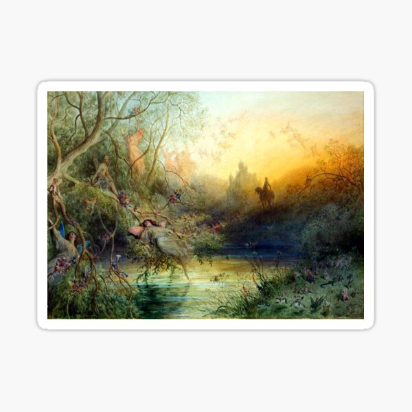 Item preview, Fairyland - Gustave Dore designed and sold by forgottenbeauty.