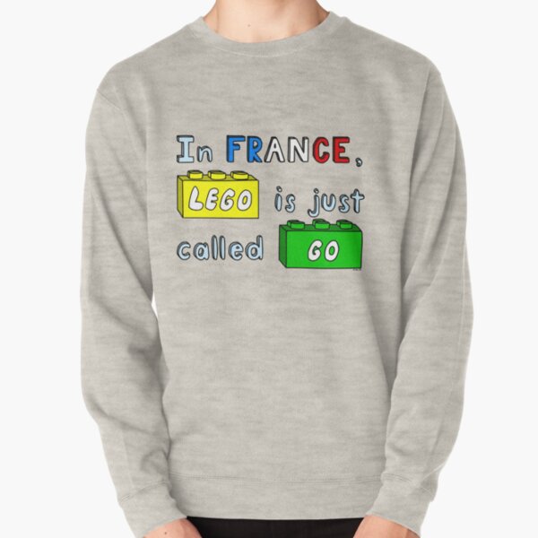 French Lego Pullover Sweatshirt